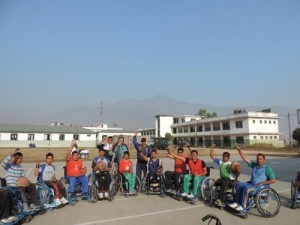 Coaching the Nepal Army Wheelchair Basketball Team